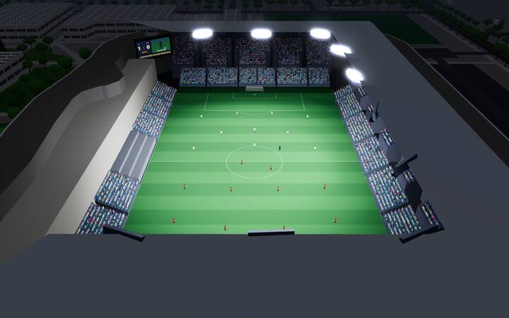大邱iMバンクPARKの独自制作3Dプレビュー
