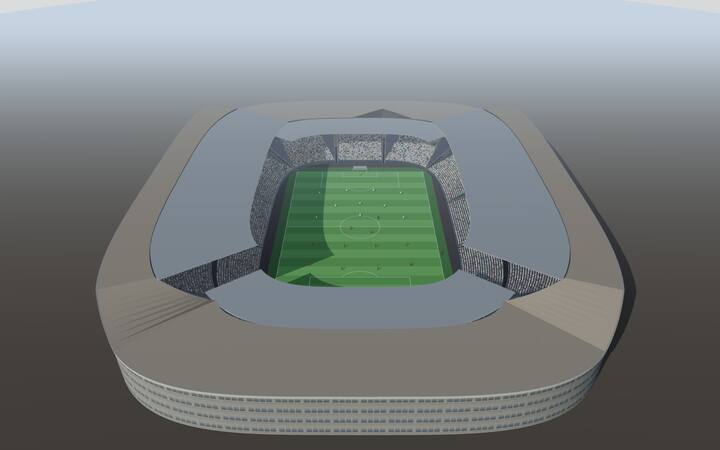 エディオンピースウイング広島の独自制作3Dプレビュー