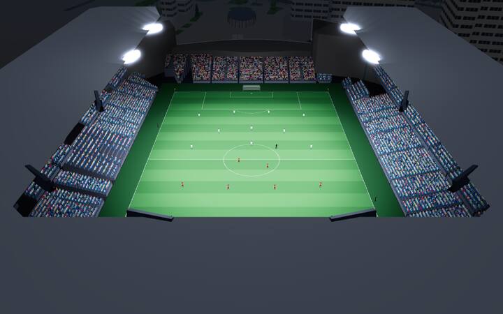 仁川サッカー専用競技場の独自制作3Dプレビュー