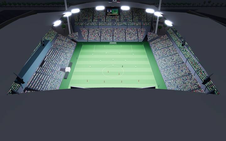 Original 3D preview of Jeonju World Cup Stadium