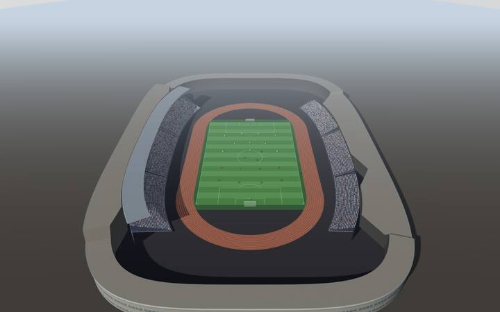 JFE晴れの国スタジアムの独自制作3Dプレビュー