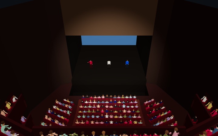 명동예술극장 자체 제작 3D 미리보기