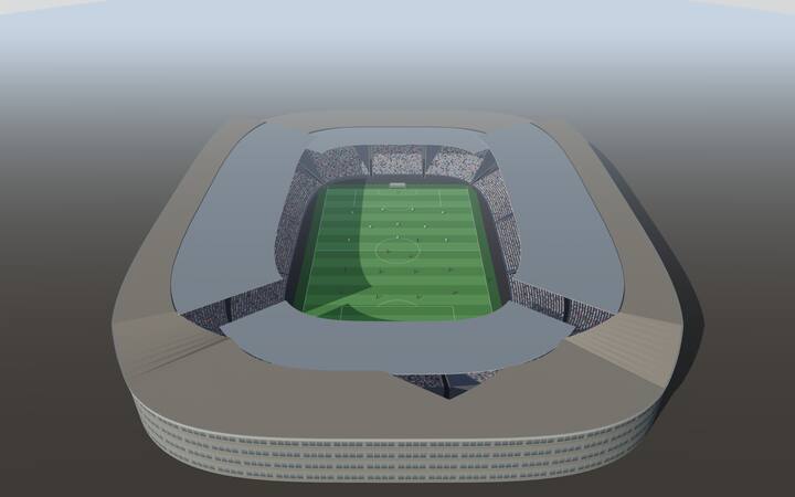 ノエビアスタジアム神戸の独自制作3Dプレビュー