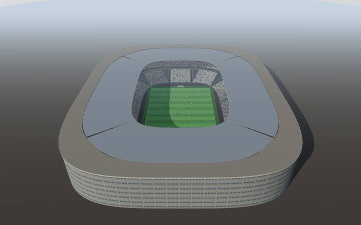 파나소닉 스타디움 스이타 자체 제작 3D 미리보기