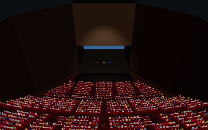 세종문화회관 대극장 자체 제작 3D 미리보기