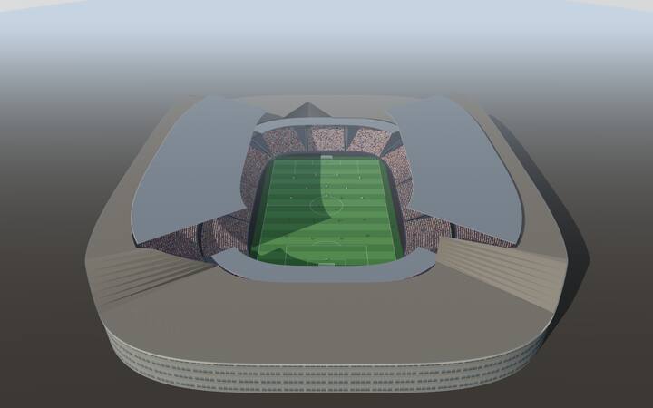 豊田スタジアムの独自制作3Dプレビュー